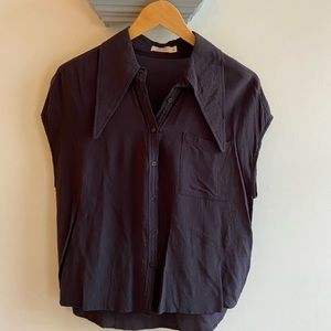 Mod Ref blouse with strange collar